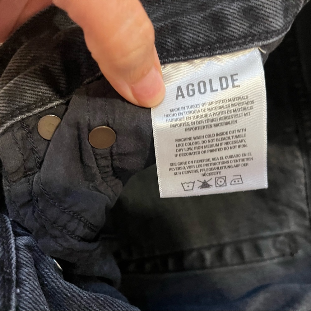 Agolde Parker Vintage Cut Off Short - Picture 4 of 4